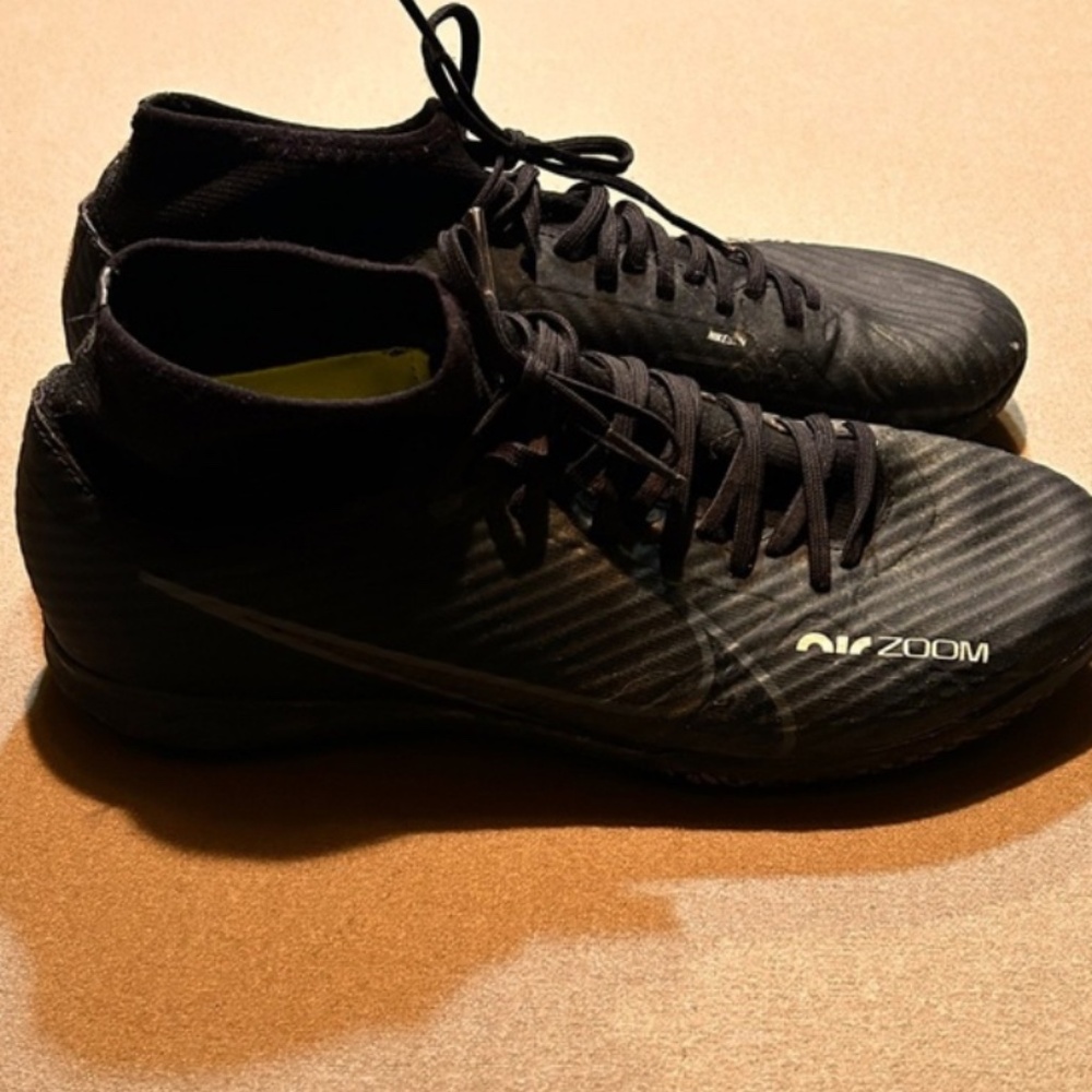Nike Air Zoom Mercurial Superfly 9 Elite FG Black Women's Size 7.5​